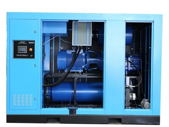 Oil-free screw blowers are used in the production of masks