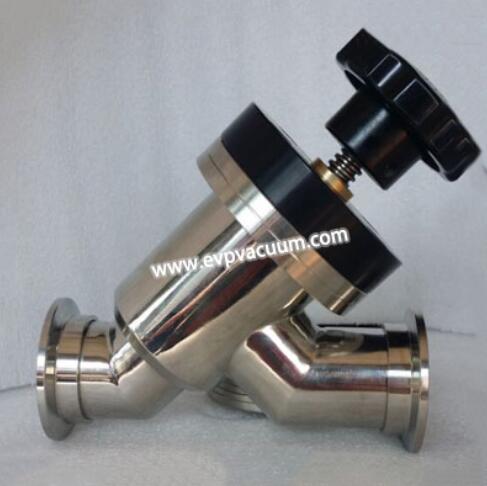 Y-type vacuum flapper valve