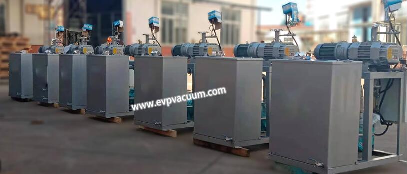 roots water ring vacuum unit for polyol process