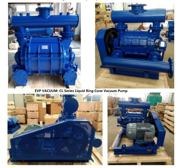 CL Series Cone water ring vacuum pump as follow