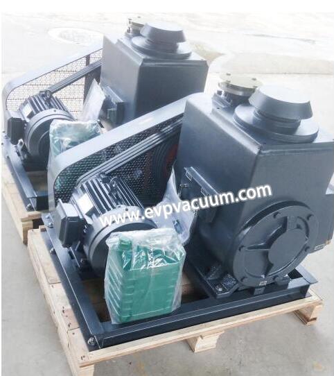 Rotary Vane Pump in Degassing of Epoxy Resin of Application