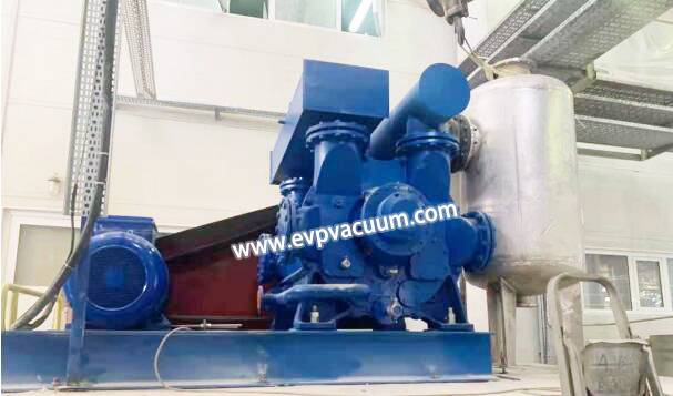 water ring vacuum pump in vacuum belt filter of application