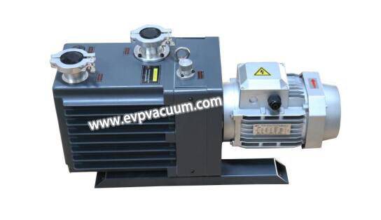 What should be paid attention to when checking the oil level and vacuum degree of the direct coupled vacuum pump?