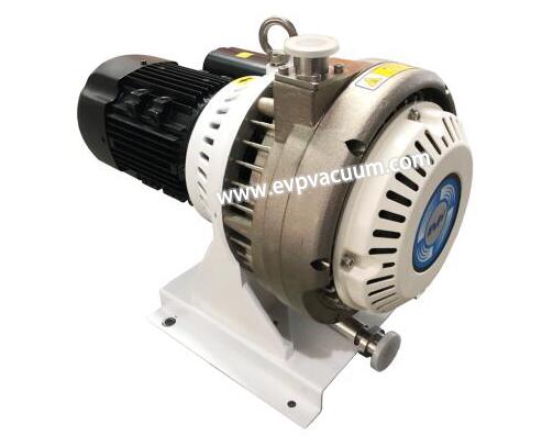 Scroll type dry vacuum pump