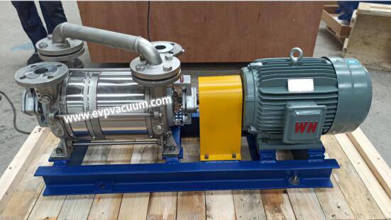 two-stage water ring vacuum pump in evaporator industry of application ...