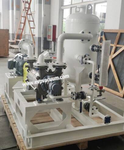 water ring vacuum pump in evaporator industry