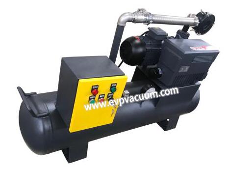 The central vacuum system is applied to the laminating machine