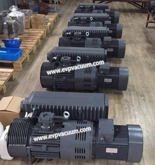 Rotary vane vacuum pump