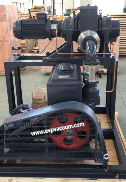 ZJP300 Roots pump with 2X-100A Rotary Vacuum Pump