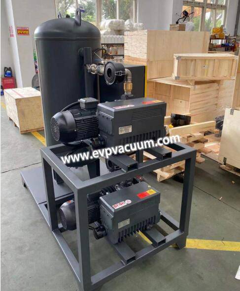 rotary vane vacuum pump unit of mechanical seal inspection of common sense