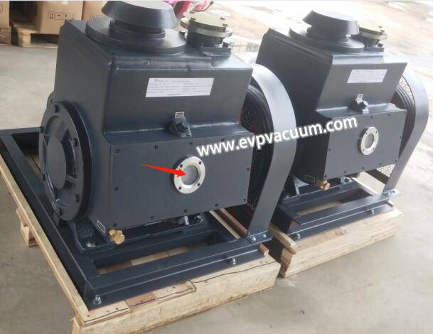 How to confirm the oil level of 2X-70A rotary vane vacuum pump