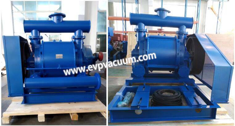 EVP liquid ring vacuum pumps used in mine plant