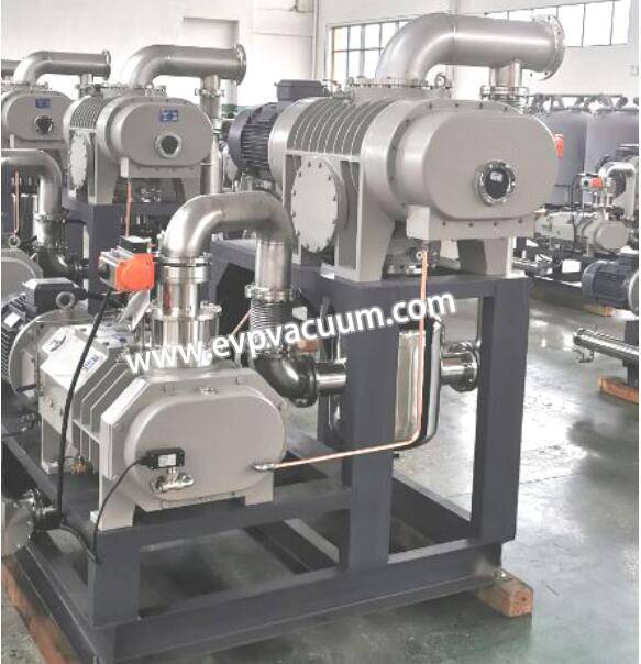 Dry vacuum pump system for Vacuum Degassing of steelmaking