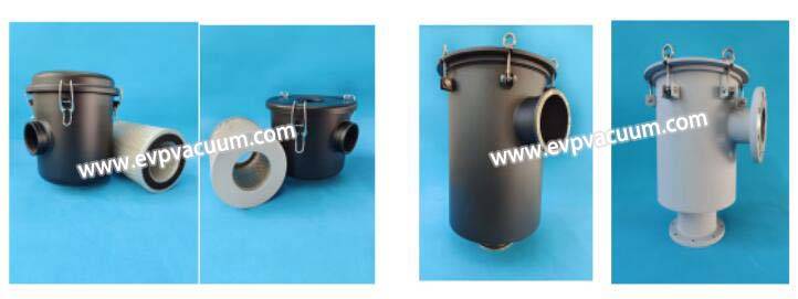 Inlet filters of EVP piston pumps