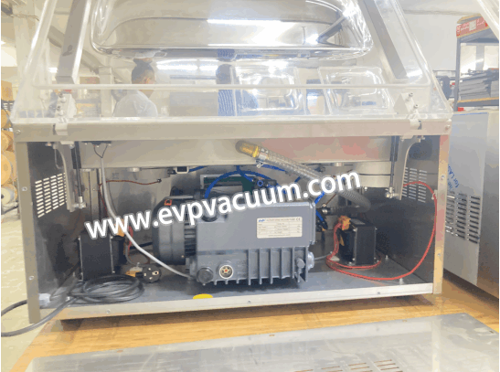 rotary vane vacuum pump in the vacuum packaging machine can be summarized