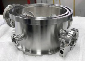 What is the typical wall thickness of a vacuum chamber